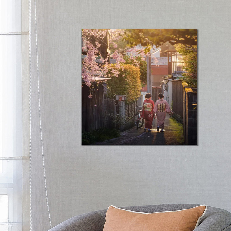 Spring In Japan Xiii by Daniel Kordan - Wrapped Canvas Print, 66.04 cm H x 66.04 cm W x 1.91 cm D