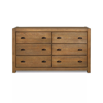 Montauk 6 Drawer Double Dresser