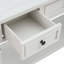 Classic Retro Style Console Table With 3 Top Drawers & Open Style Bottom Shelf-91376677