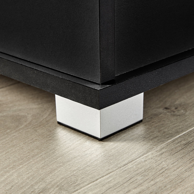 Starbuck Blanket Ottoman Storage Box Chest, Black