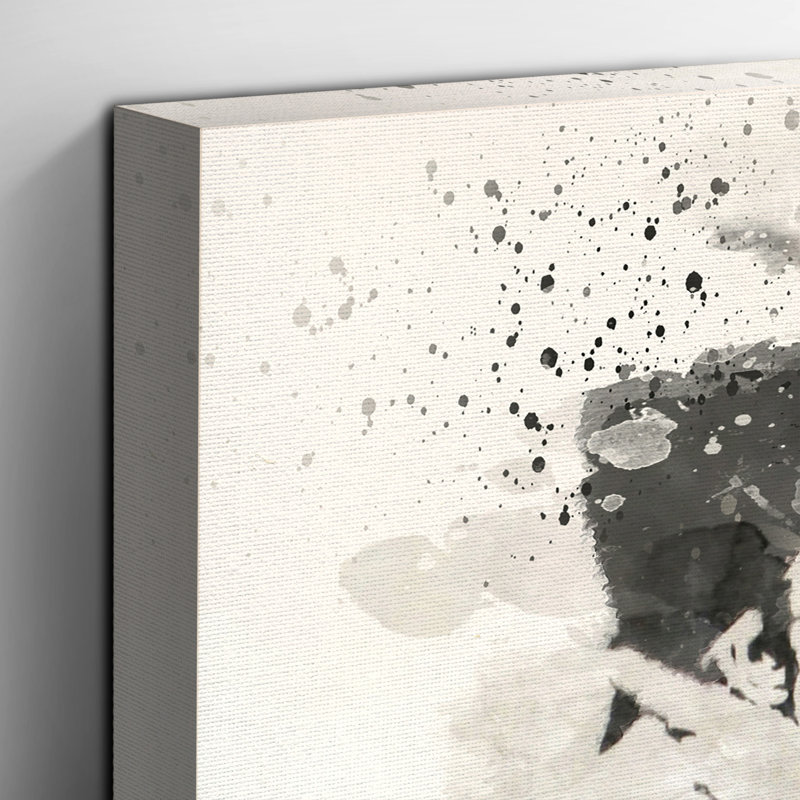 Banksy - Wrapped Canvas Painting, 50cm H x 76cm W