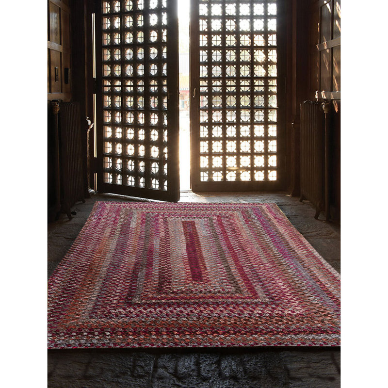 Bloomfield Indoor Rug, Concentric Rectangle 8' x 11'