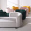 Chaise longue rembourrée Midway-441426892