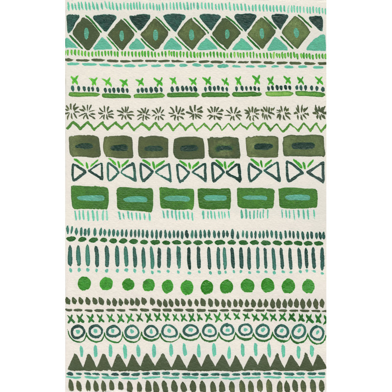 Boho Marks II by Regina Moore - Wrapped Canvas Print, 46cm H x 30cm W