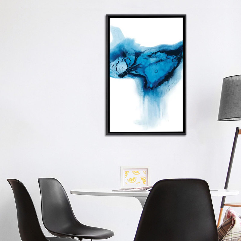 Dissipation II par Ethan Harper - reproduction d'art, H 40 po x l 26 po x P 1,5 po, Toile avec cadre noir patiné
