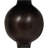 Aluminum Circular Dining Table, Bronze