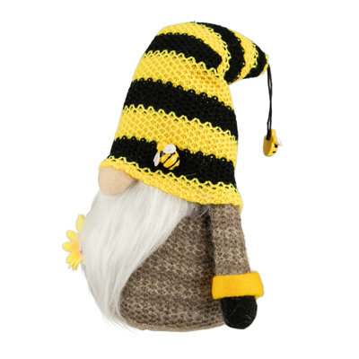 10.75" Bumblebee and Sunflower Springtime Gnome