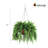Artificial Fern Hanging in Coir Pot