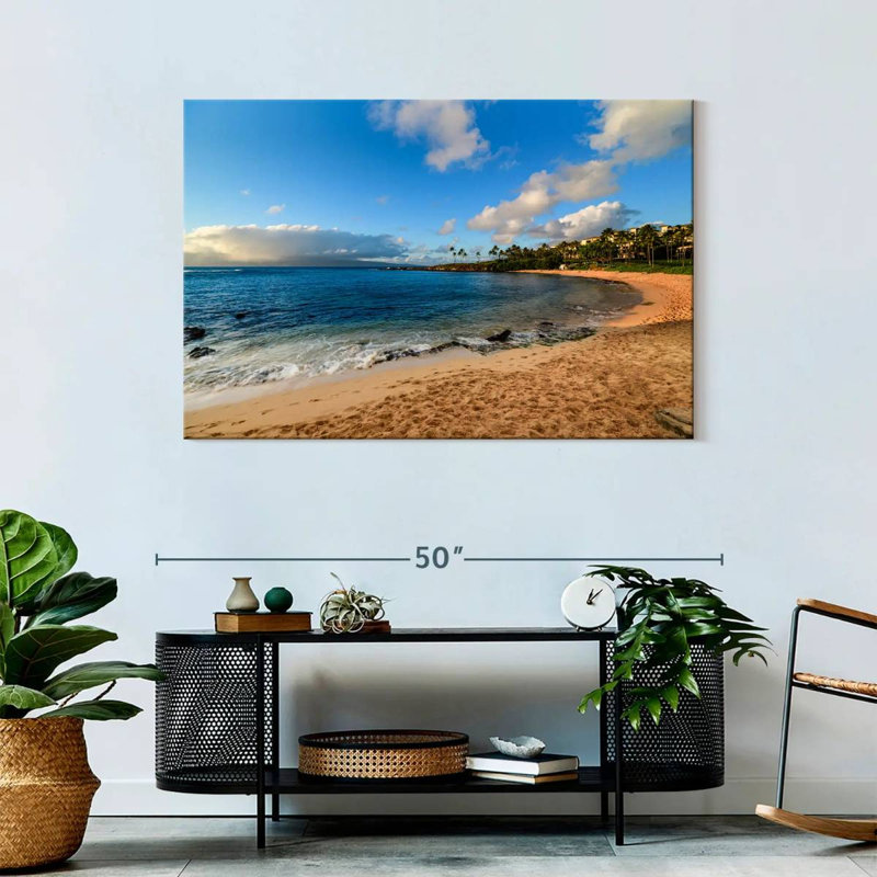 Gillard, Kapalua Bay, scène de Gillard, H 30 po x l 45 po