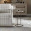 Table d'appoint ronde en marbre  Mercier