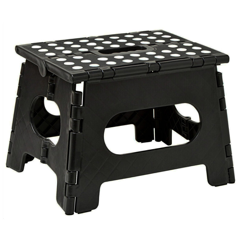 Tabouret d'appoint Kristoffer, Noir