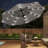 Olympia 3m Traditional Parasol with LED Light(single umbrella without base)-252661991