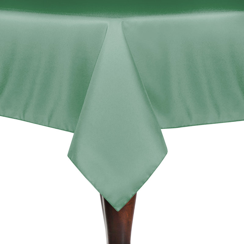 Solid Color Square Tablecloth, 90" x 60", Seamist, 3