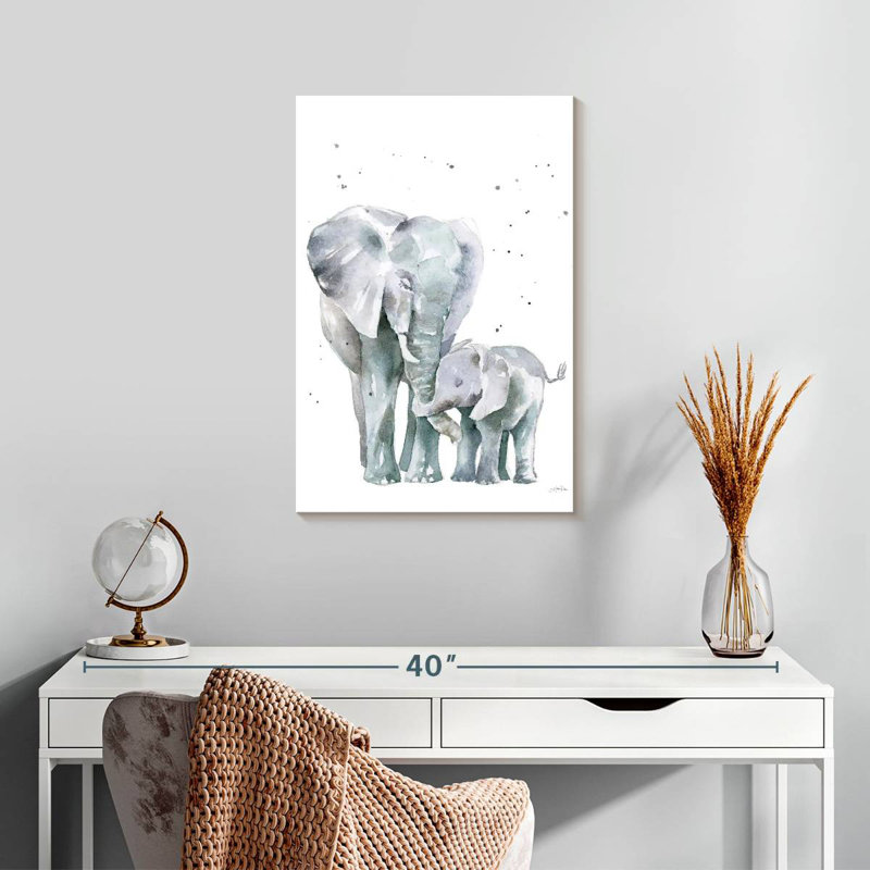 Maman éléphant Brampt, H 24 po x l 16 po