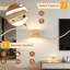 Appliques murales sans fil avec télécommande, lumières murales à DEL à intensité variable avec température de couleur réglable, à piles pour une installation facile dans le salon, la chambre à coucher, le couloir