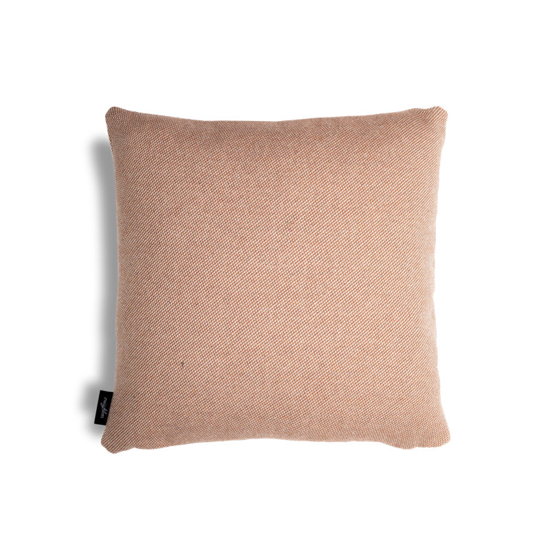 Crosshatch Sunbrella® Outdoor Reversible Throw Pillow, Rust