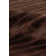 High Low Striped Area Rug in Chocolate