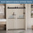 44-48 In. W X 76 In. H Frameless Soft-Closing Shower Door, Double Sliding Shower Door, 5/16" (8Mm) Clear Tempered Glass Shower Door With Explosion-Proof Film