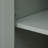 Tall Storage Cabinet With Two Drawers For Bathroom/Office, Grey-1366627118
