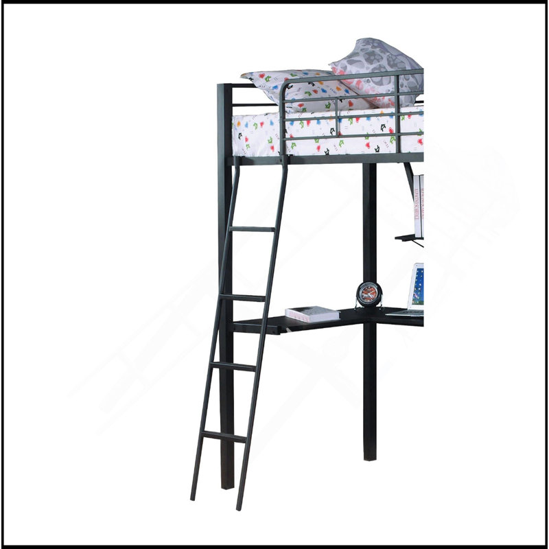 Lit mezzanine simple avec bureau Senon