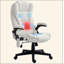 Fauteuil de massage avec dossier chauffant et dossier haut inclinable-1037160786-1037160784