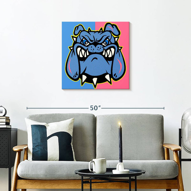Brampt Bulldog II, H 24 po x l 24 po
