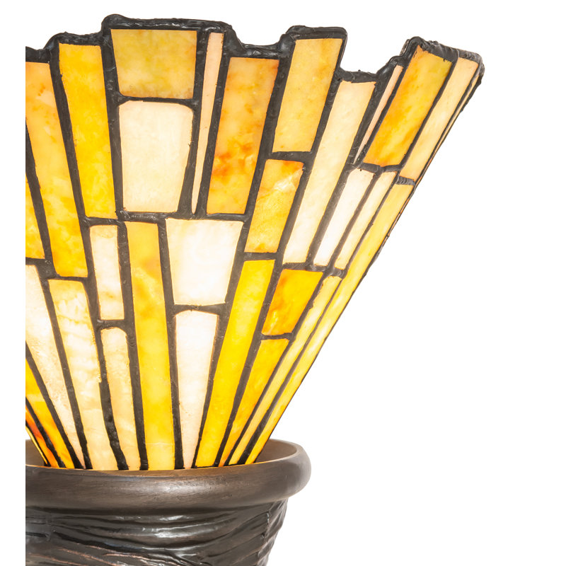 Rustic Lodge Torchiere Table Lamp