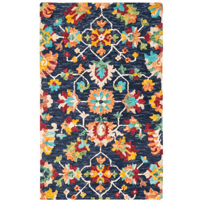 Tapis oriental en laine touffeté à la main Porterfield