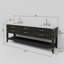 Meuble-lavabo double l 84 po x P 22 po Norwalk-104786606