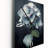 Black White Hydrangea Blooming IV - Floral Wall Clock-1166264186