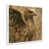 Cadre simple blanc, bois massif