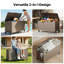 Boîte de rangement pour l'extérieur 150 gallons-119696243-124835871