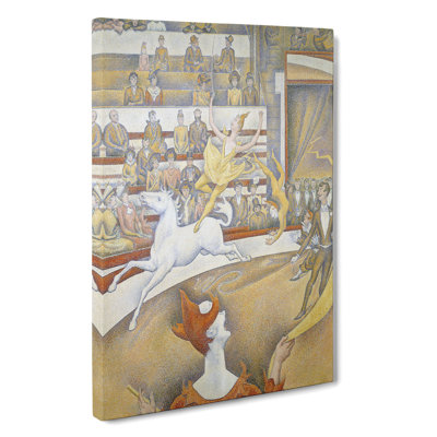 The Circus by Georges Seurat - Wrapped Canvas Painting
