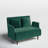 Finnick Velvet Accent Chair-996475615
