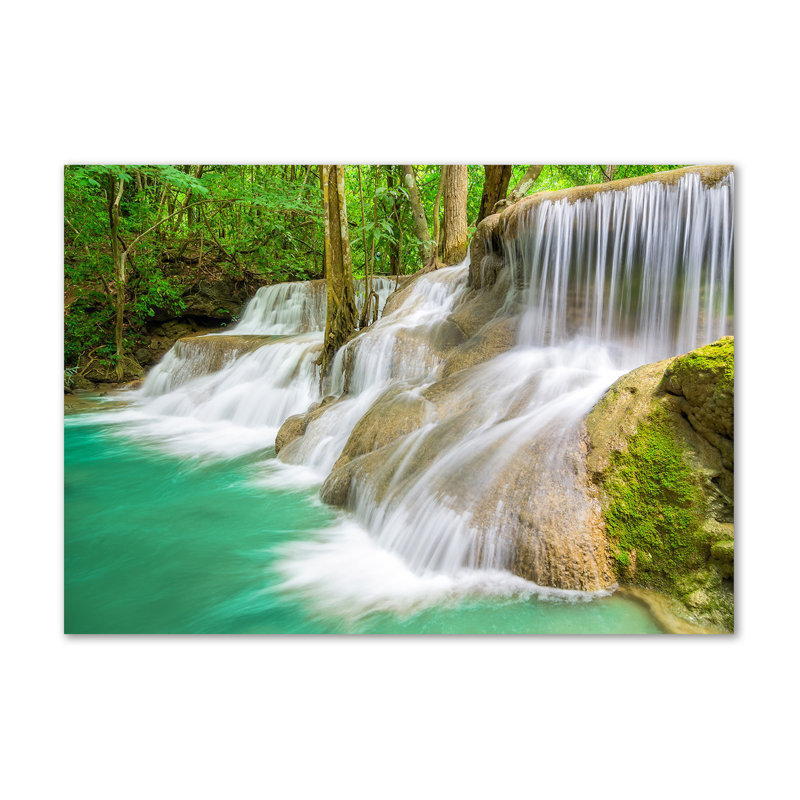Waterfalls - Wrapped Canvas Print