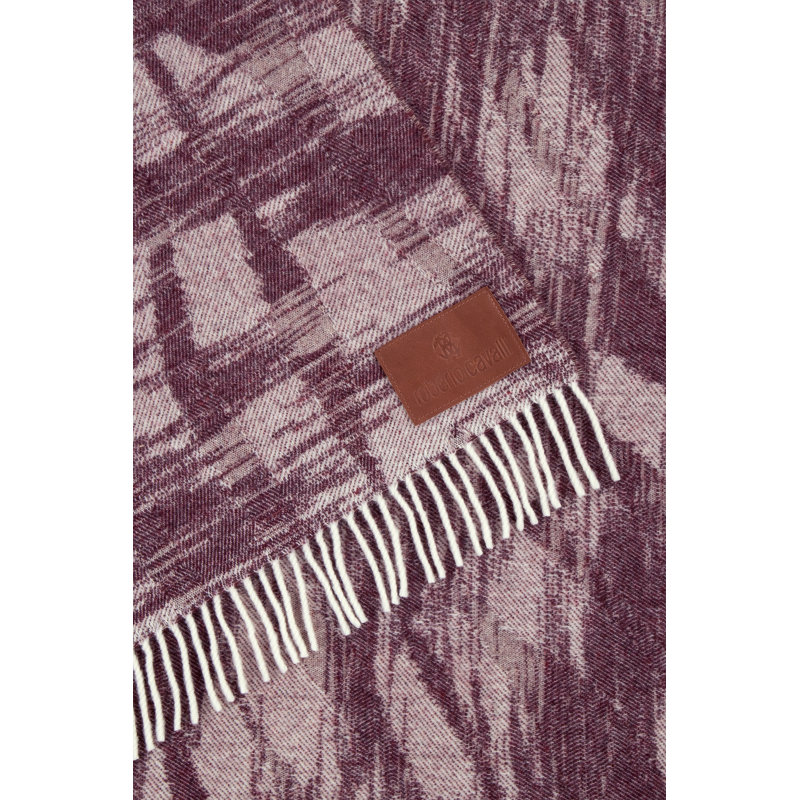 RC Throws Abstract Throw Blanket, BURGUNDY