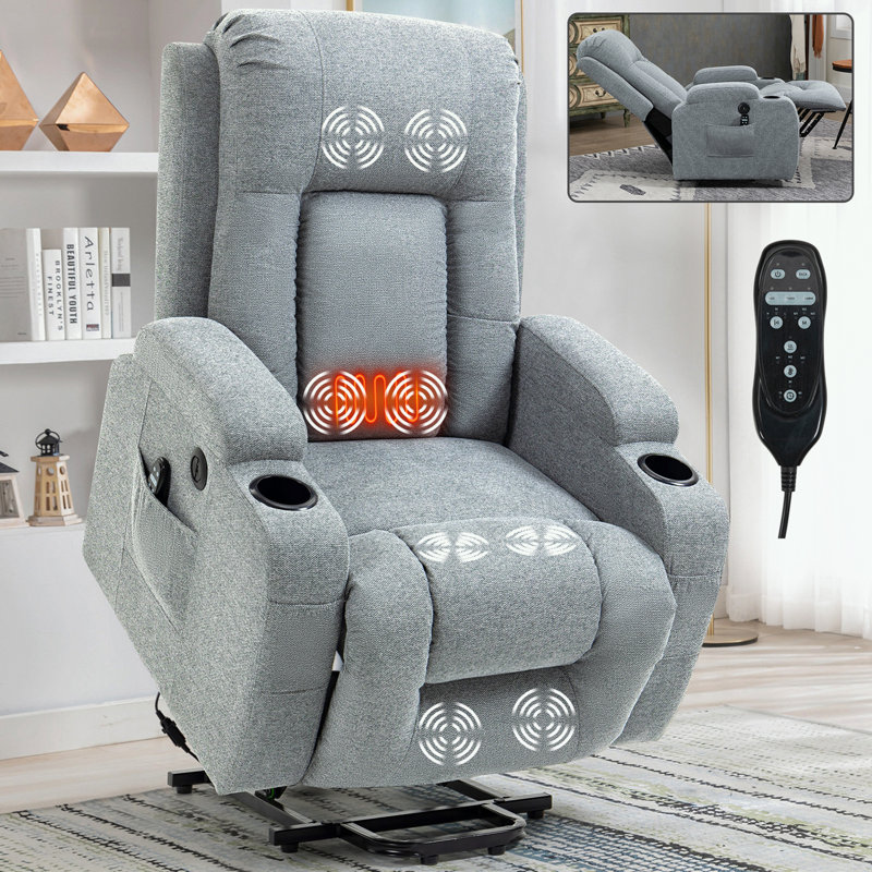 Fauteuil inclinable Abud Infinite, Gris