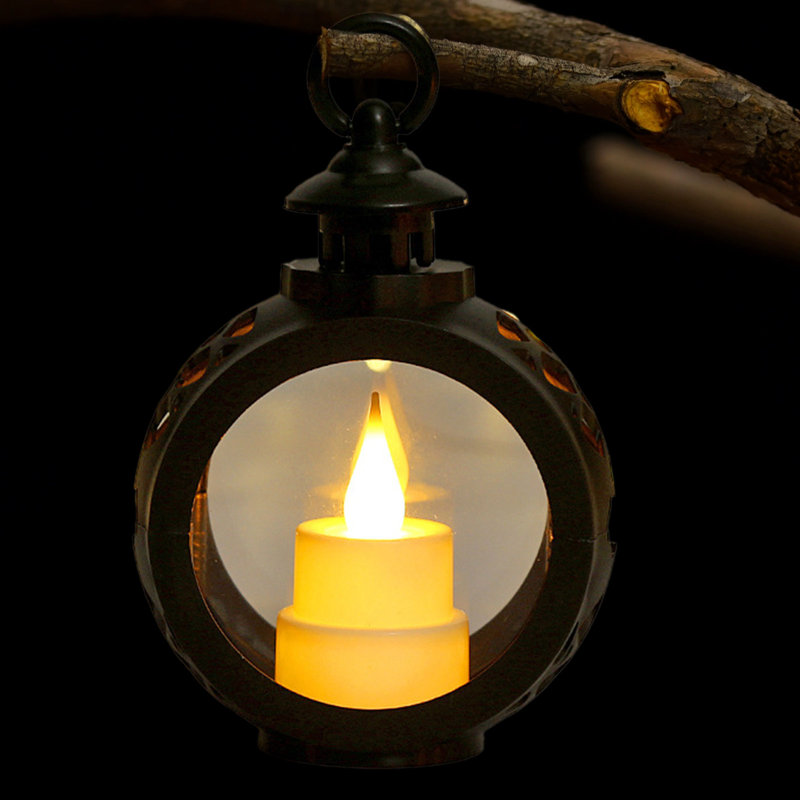 Bougie électronique à lumière ambiante, petite lampe à huile de Noël, mini-bougie, veilleuse de Noël, lumières de décoration ambiante