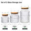 Ensemble de 3 pots de rangement