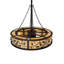 Rustic Lodge 12 - Light Chandelier