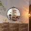 Miroir d'appoint mural 26 po x 24 po Baroque