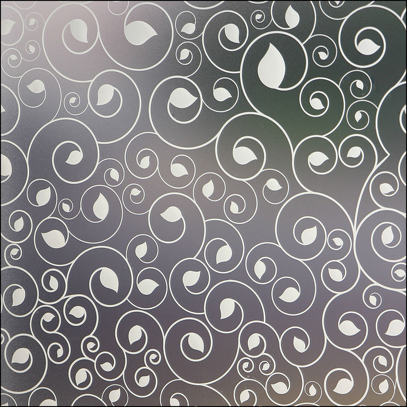 Abstract Non-Wall Damaging Window Decal, 48" x 84"