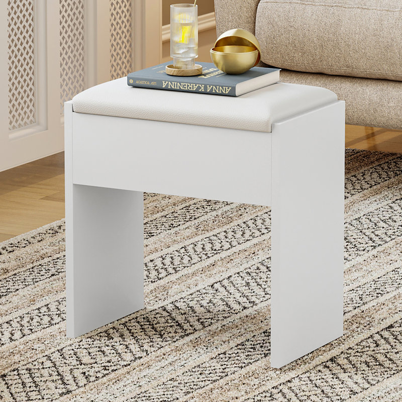 Manufactured Wood Accent Stool, No