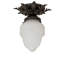 Fancy Floral 1 - Light Semi Flush Mount