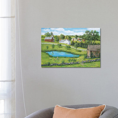Forgotten Barn by Bob Fair - Wrapped Canvas Gallery-Wrapped Canvas Giclée