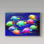 « color fishs 2 », reproduction de peinture à l’huile sur toile tendue-31979078