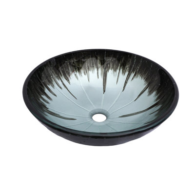 Lavabo vasque en verre trempé craquelé Artistic