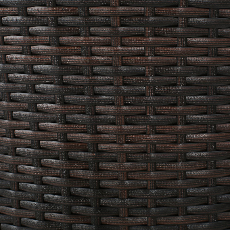 Tabourets d'extérieur en rotin PE