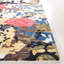 Tapis vert / ivoire en laine / coton touffeté à la main Kayshia-16575065