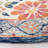 Onasis Hand Tufted Wool Cotton Floral Rug in Red/Ivory-1939043796